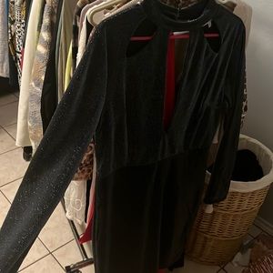 Blue sparkly dress.. perfect for a night out